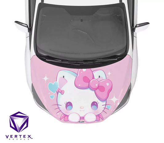 Hello Kitty Anime Hood Wrap 65" X 50"