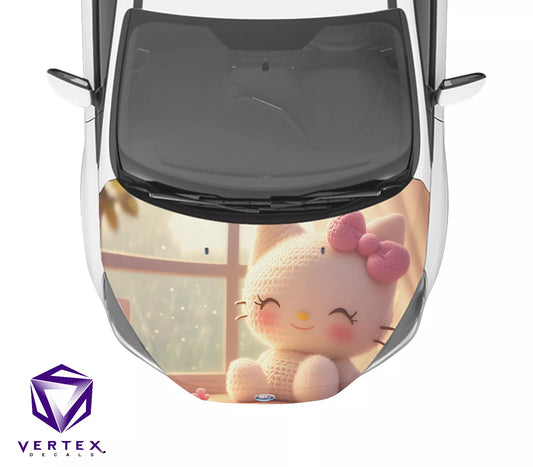 Hello Kitty Anime Hood Wrap 65" X 50"