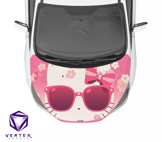 Hello Kitty Anime Hood Wrap 65" X 50"