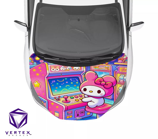 Hello Kitty Anime Hood Wrap 65" X 50"