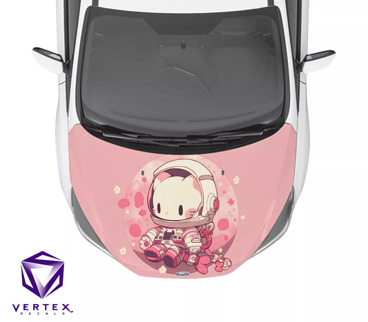 Hello Kitty Anime Hood Wrap 65" X 50"