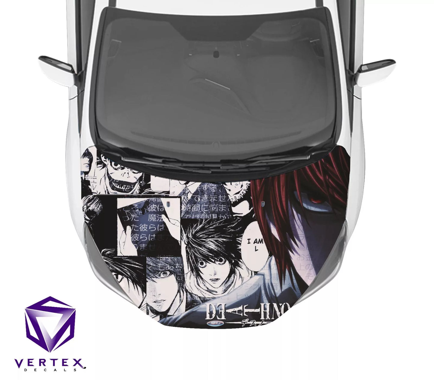Light Death Note Anime Hood Wrap 65" X 50"