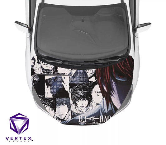 Light Death Note Anime Hood Wrap 65" X 50"