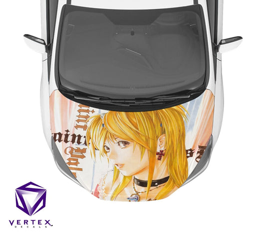 Misa Death Note Anime Hood Wrap 65" X 50"