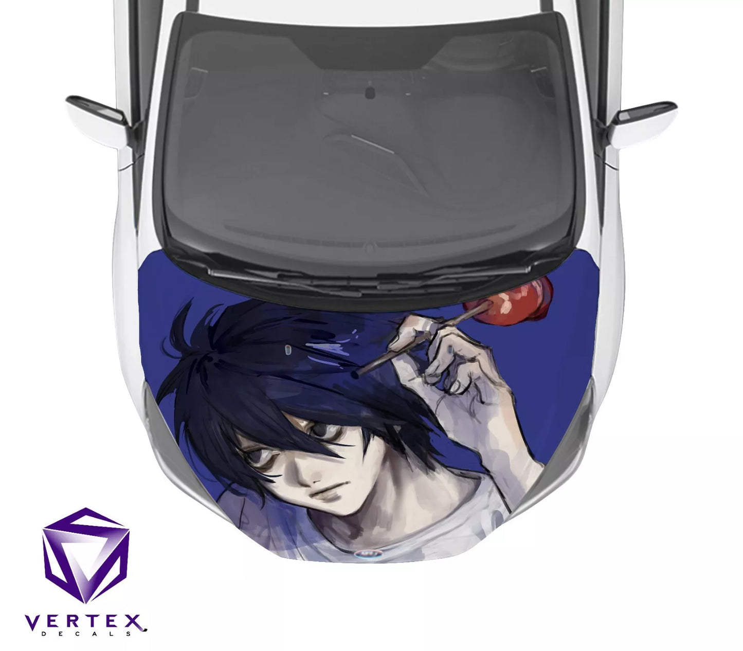 L Death Note Anime Hood Wrap 65" X 50"