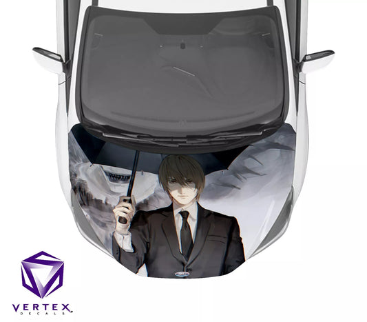 Light Death Note Anime Hood Wrap 65" X 50"
