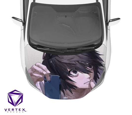 L Death Note Anime Hood Wrap 65" X 50"