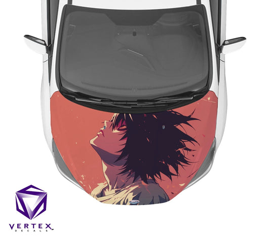 L Death Note Anime Hood Wrap 65" X 50"