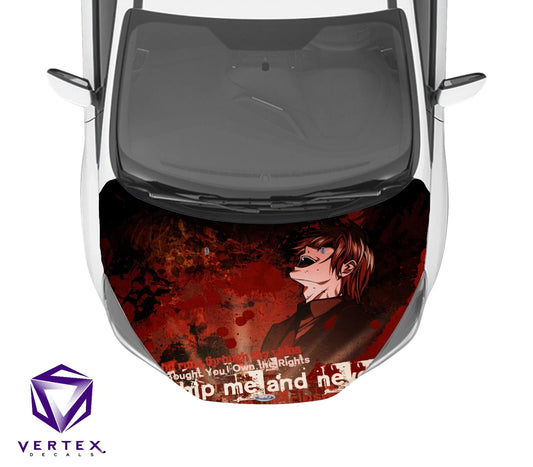 Light Death Note Anime Hood Wrap 65" X 50"