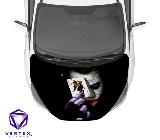 The Joker Comic Hood Wrap 65" X 50"