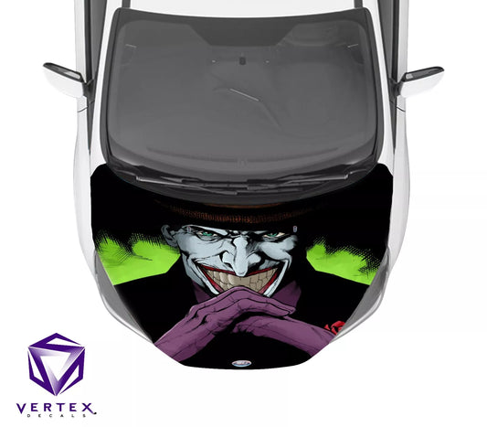 The Joker Comic Hood Wrap 65" X 50"