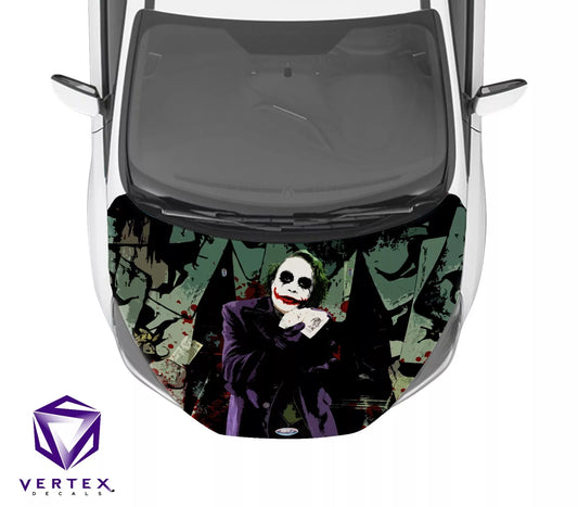 The Joker Comic Hood Wrap 65" X 50"