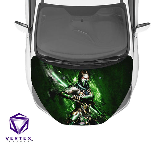 Jade Video Game Hood Wrap 65" X 50"