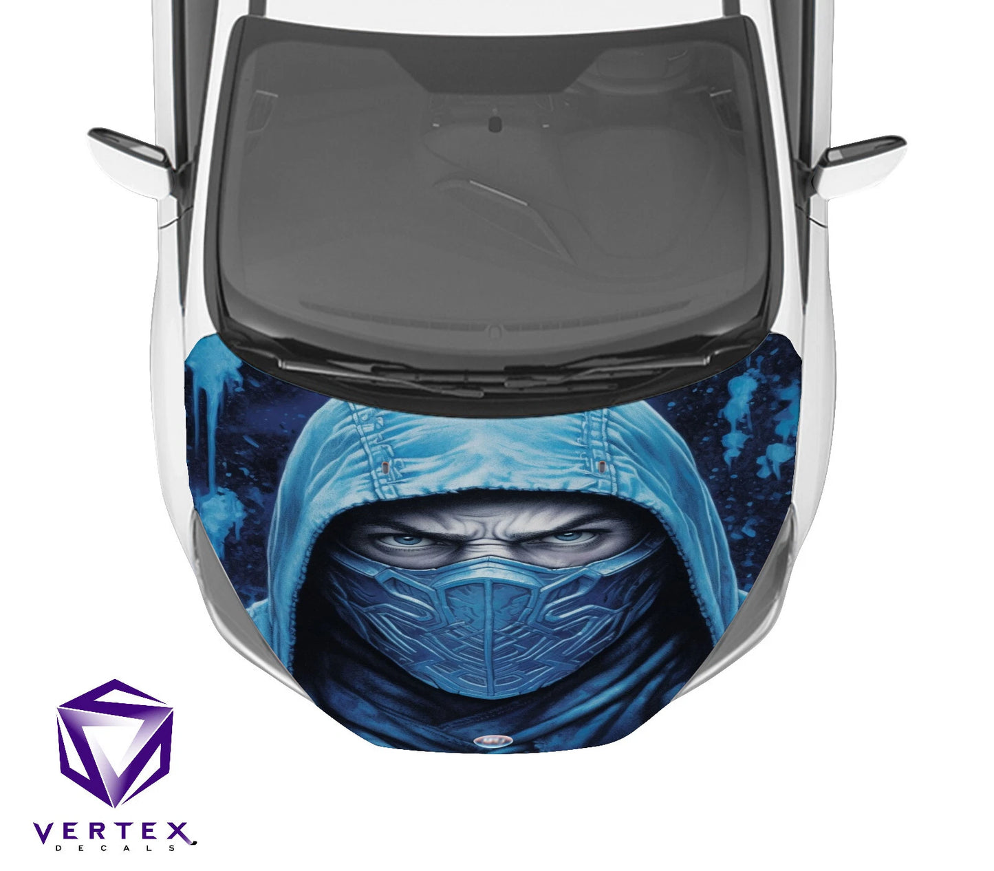 Sub-Zero Video Game Hood Wrap 65" X 50"