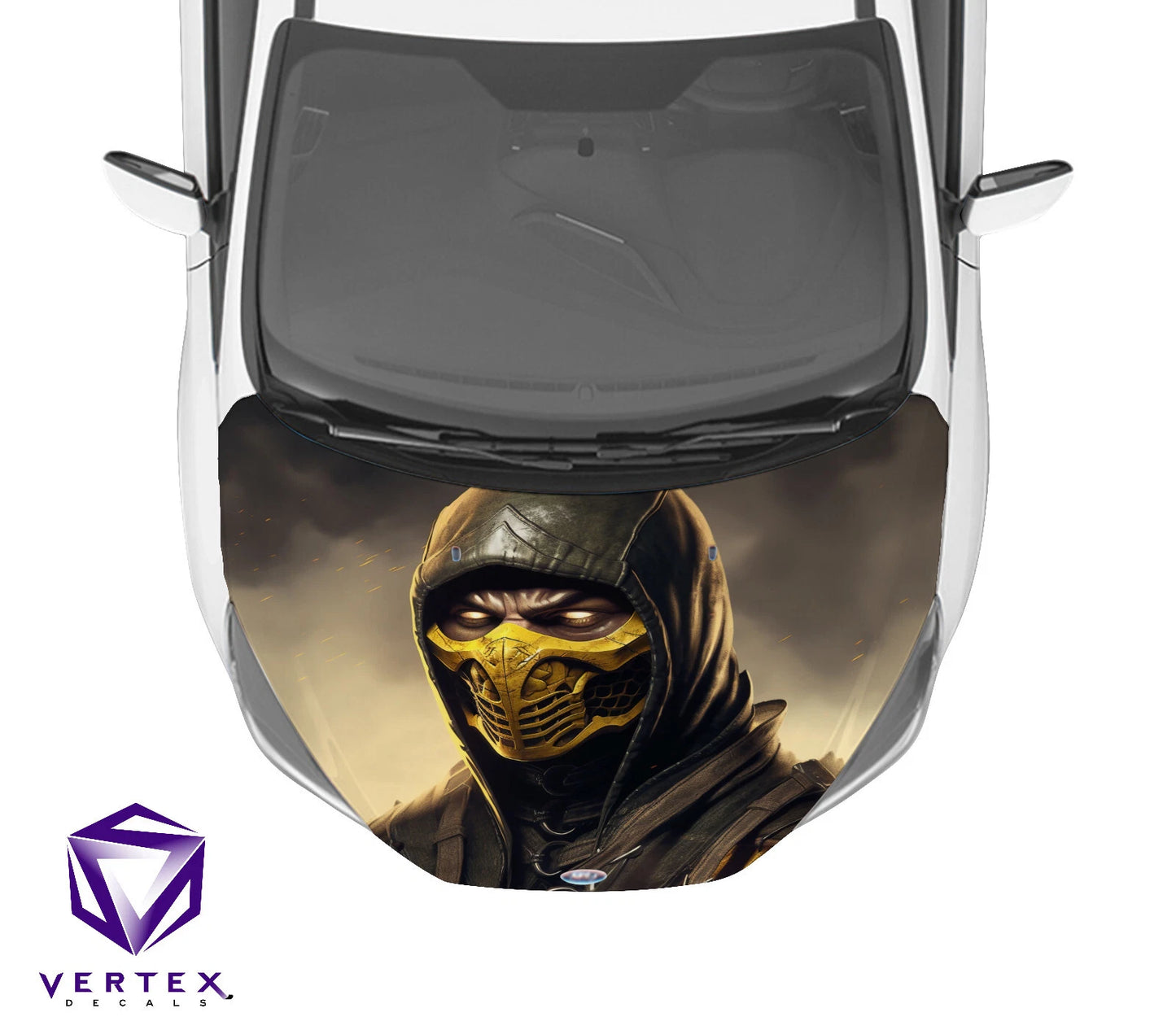 Scorpion Video Game Hood Wrap 65" X 50"