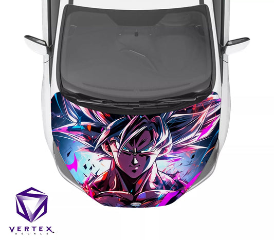 Goku Ultra Anime Hood Wrap 65" X 50"