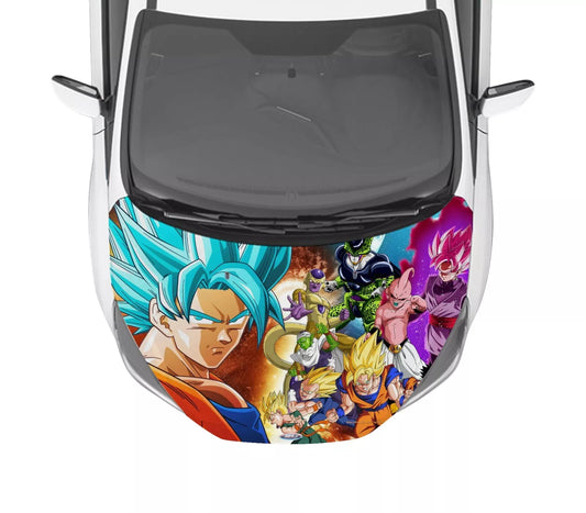 Goku Anime Hood Wrap 65" X 50"