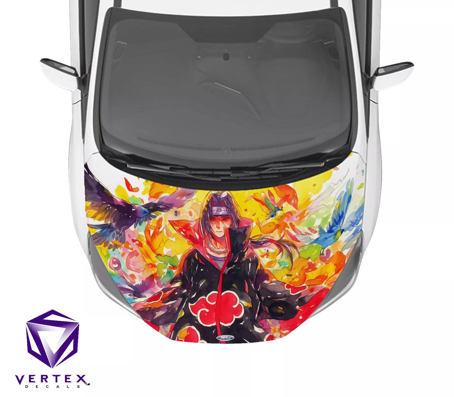 Itachi Uchiha Anime Hood Wrap 65" X 50"