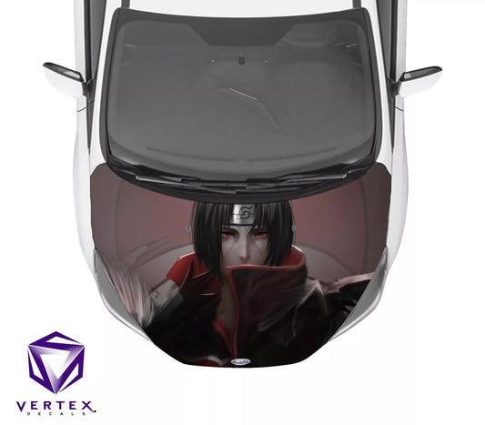 Itachi Uchiha Anime Hood Wrap 65" X 50"