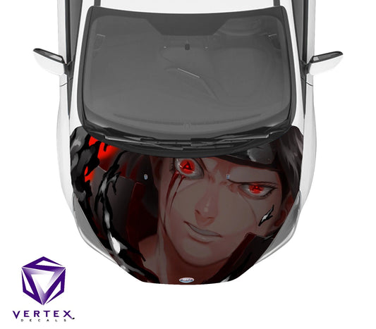 Itachi Uchiha Anime Hood Wrap 65" X 50"