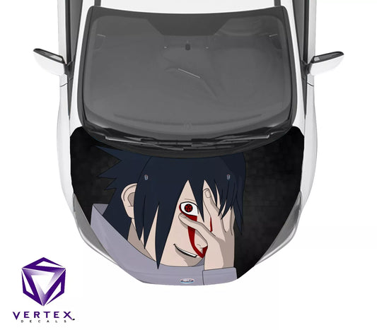 Sasuke Uchiha Anime Hood Wrap 65" X 50"