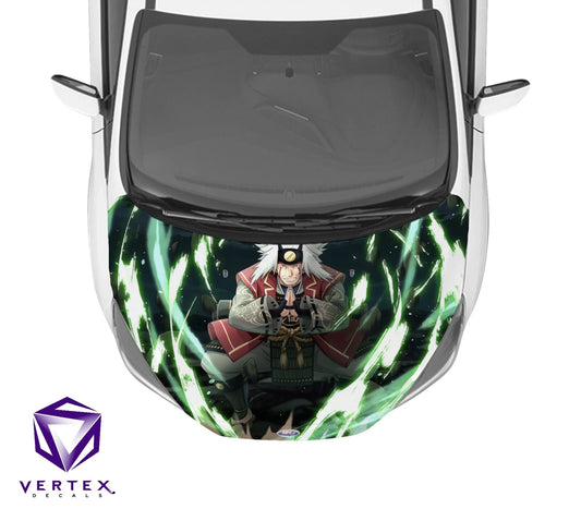 Jiraiya Anime Hood Wrap 65" X 50"