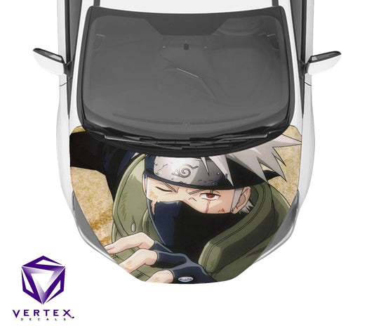 Kakashi Anime Hood Wrap 65" X 50"