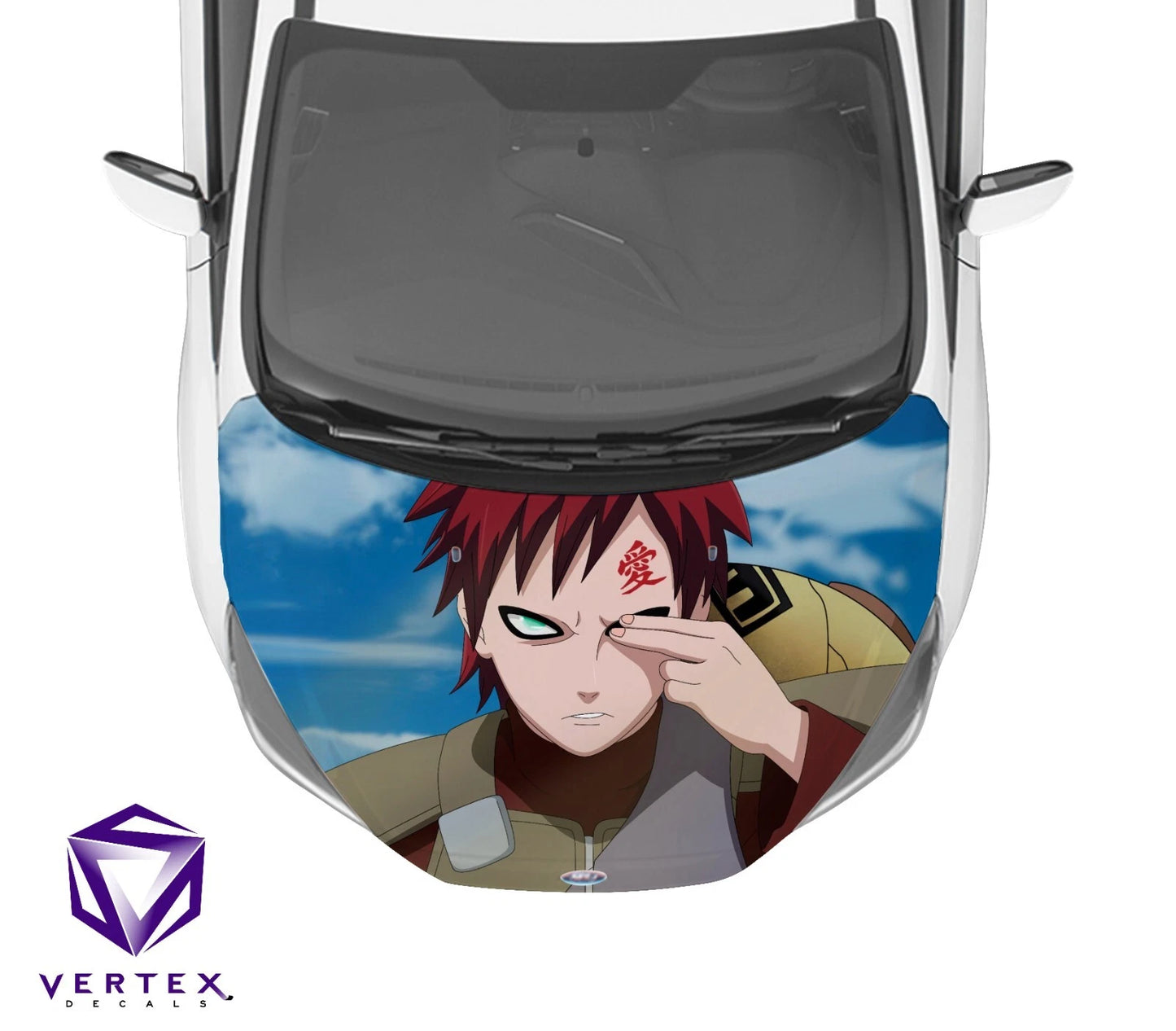 Gaara Anime Hood Wrap 65" X 50"