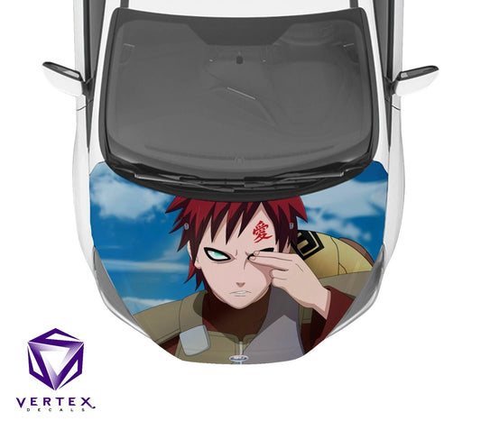 Gaara Anime Hood Wrap 65" X 50"