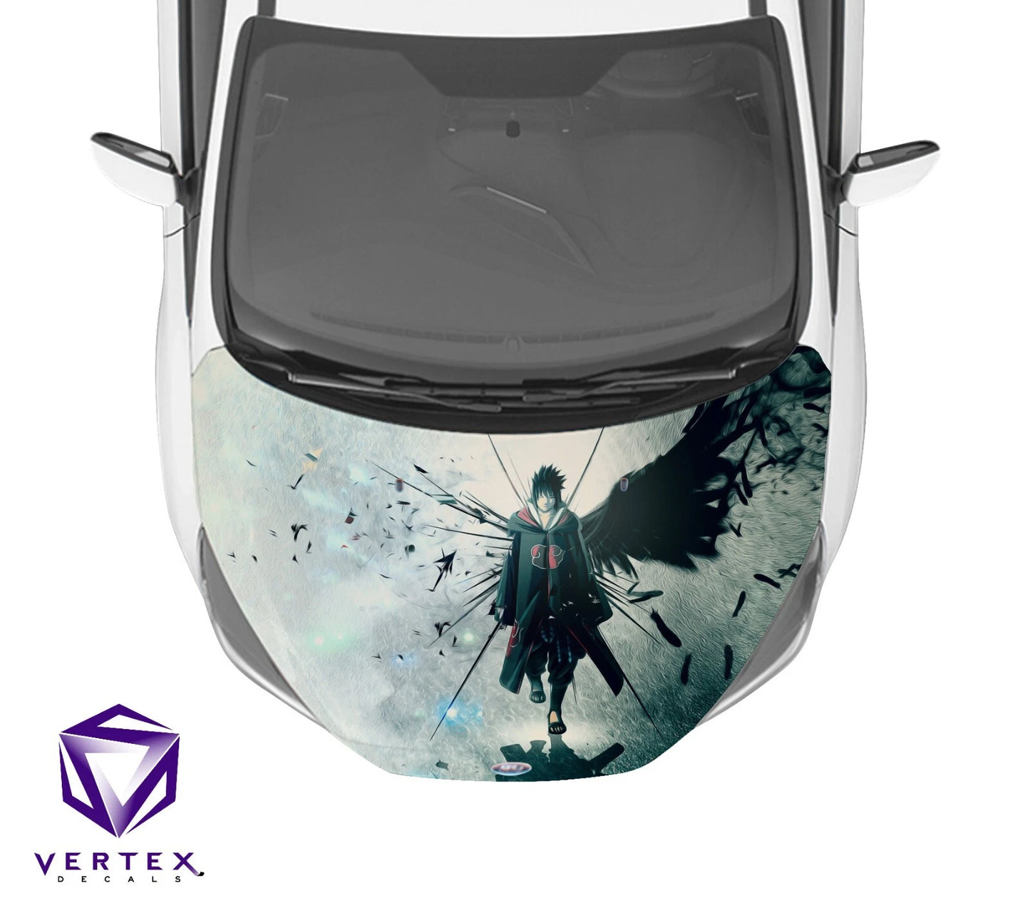 Sasuke Uchiha Anime Hood Wrap 65" X 50"