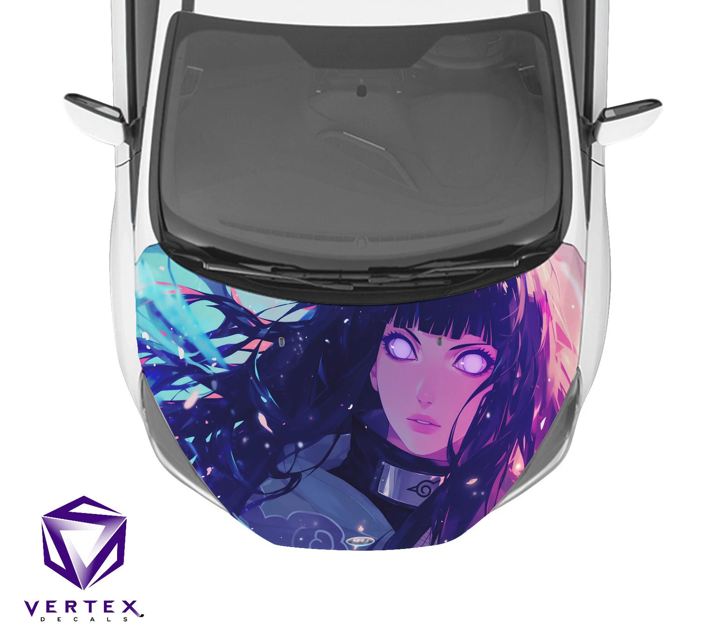 Hinata Anime Hood Wrap 65" X 50"