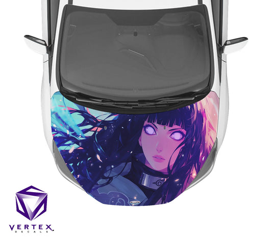 Hinata Anime Hood Wrap 65" X 50"