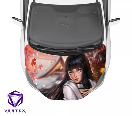 Hinata Anime Hood Wrap 65" X 50"