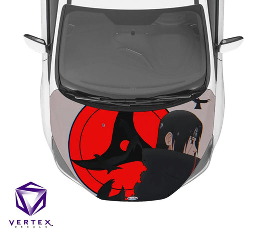 Itachi Uchiha Anime Hood Wrap 65" X 50"