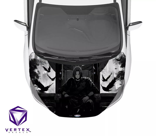 Itachi Uchiha Anime Hood Wrap 65" X 50"