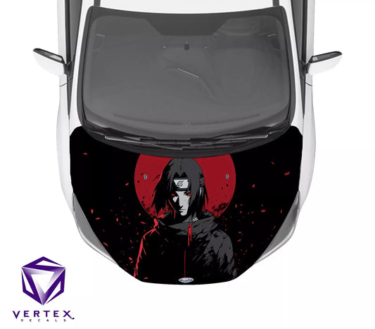 Itachi Uchiha Anime Hood Wrap 65" X 50"