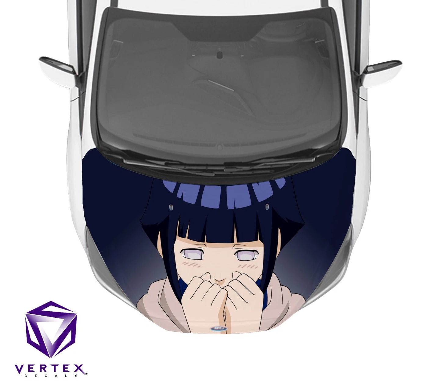 Hinata Anime Hood Wrap 65" X 50"