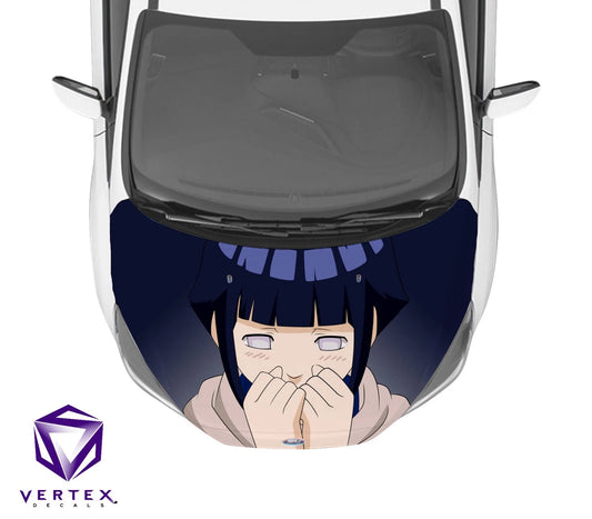 Hinata Anime Hood Wrap 65" X 50"