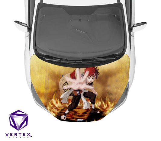 Gaara Anime Hood Wrap 65" X 50"