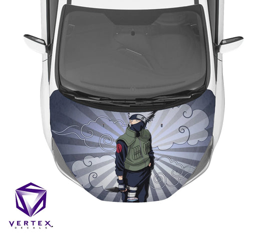 Kakashi Anime Hood Wrap 65" X 50"