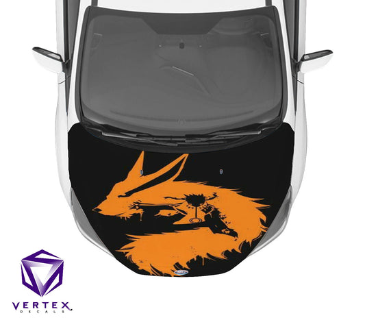Kurama Anime Hood Wrap 65" X 50"