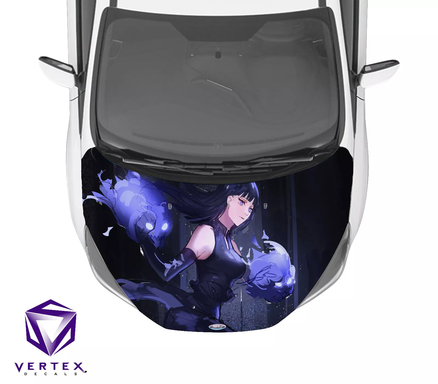 Hinata Anime Hood Wrap 65" X 50"