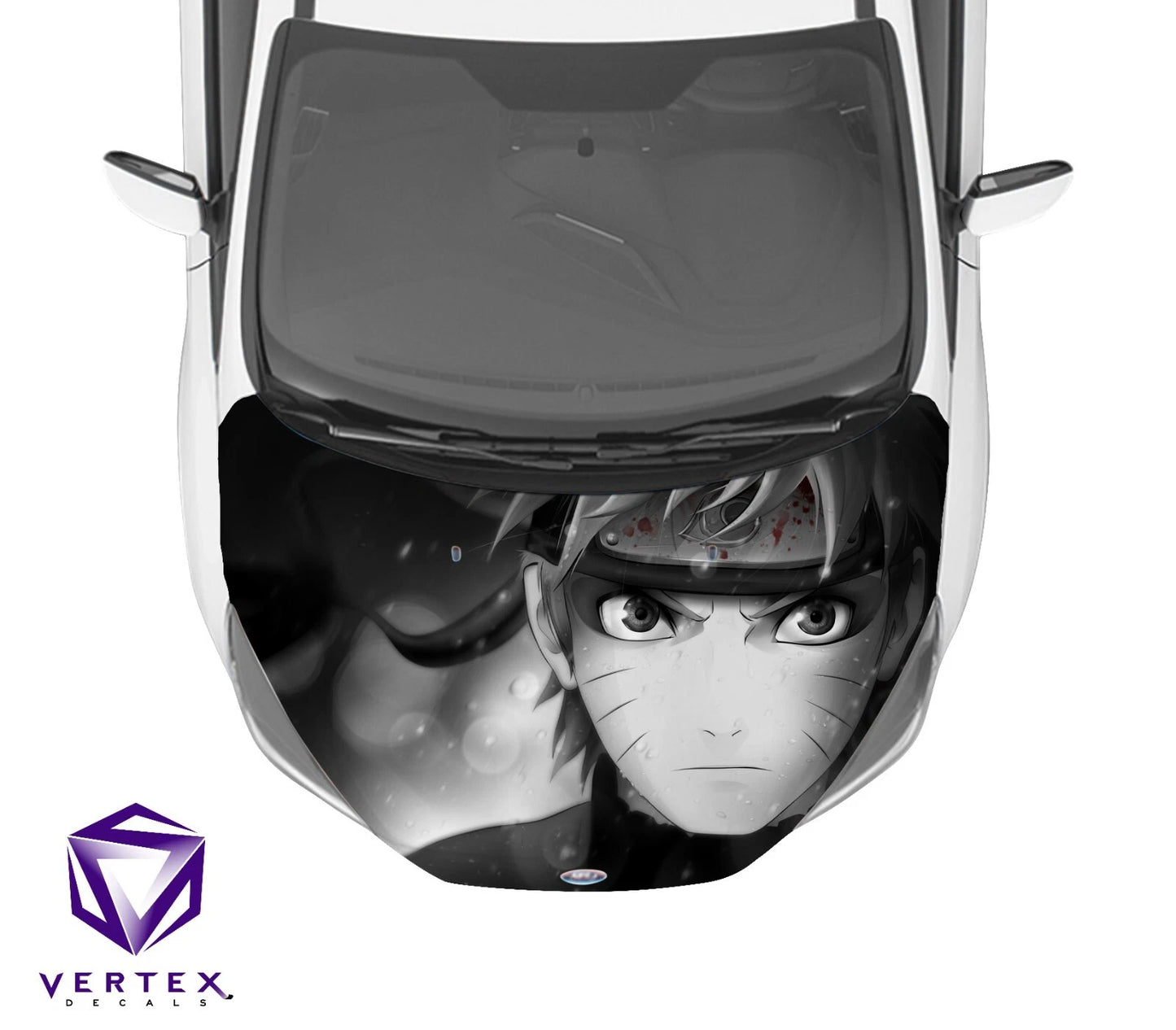Naruto Anime Hood Wrap 65" X 50"