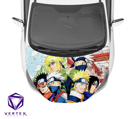 Naruto Generations Anime Hood Wrap 65" X 50"