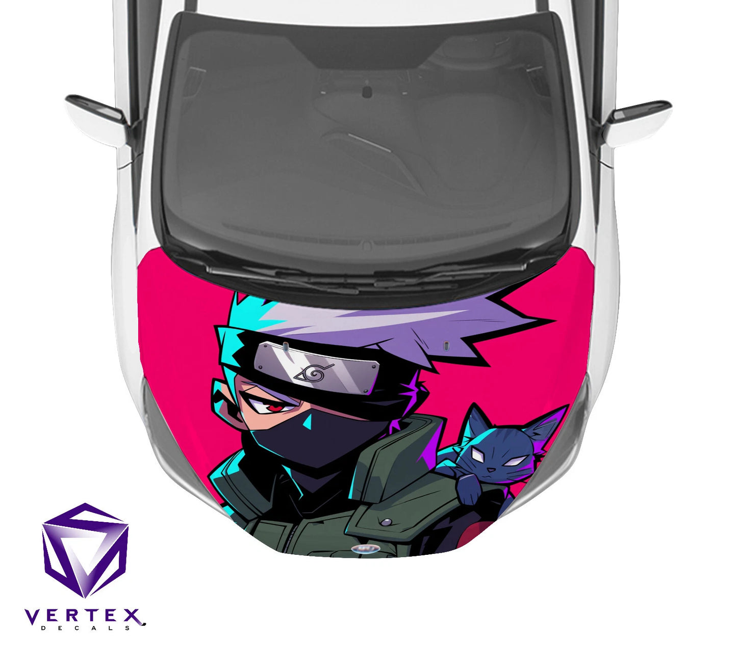 Kakashi Anime Hood Wrap 65" X 50"