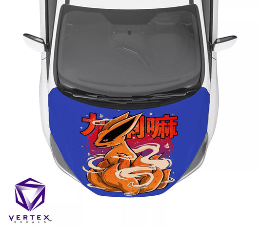 Kurama Anime Hood Wrap 65" X 50"
