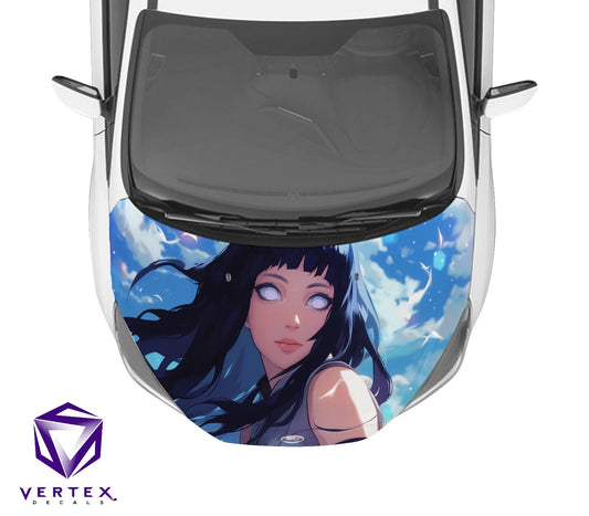 Hinata Anime Hood Wrap 65" X 50"