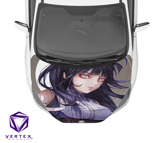 Hinata Anime Hood Wrap 65" X 50"