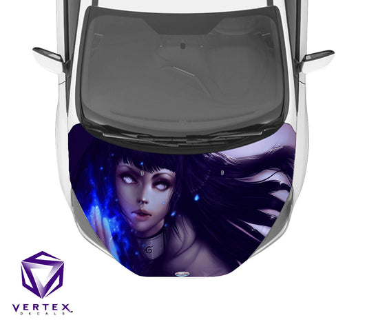 Hinata Anime Hood Wrap 65" X 50"