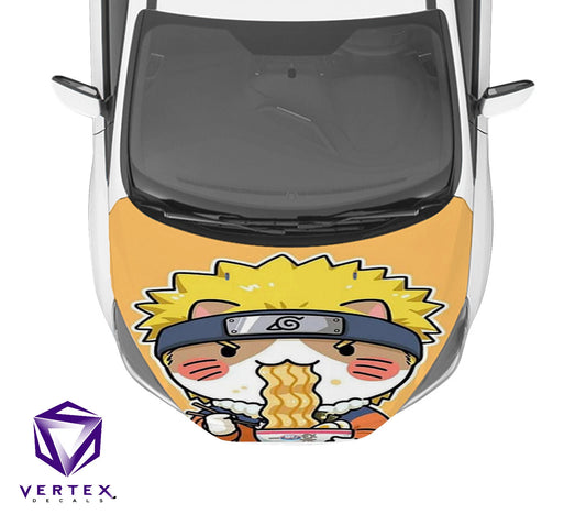 Cat Naruto Anime Hood Wrap 65" X 50"